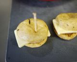 がんもdeチーズバーガー風サンド♪作り方8写真