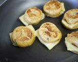 がんもdeチーズバーガー風サンド♪作り方9写真