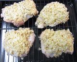 鶏肉の粒マスタードパン粉焼き作り方4写真