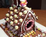 クリスマスに･･･お菓子のお家2010❤作り方21写真