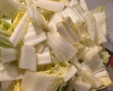 蓮根、白菜、豚バラの甘辛煮🥬作り方1写真