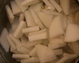ピリ辛!!イカと大根の香り醤油炒め♪作り方2写真