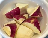 夕食弁当に☆純露でアレンジ♪さつま芋紅茶味大学芋作り方1写真