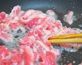 ✿明日葉と豚肉炒め✿作り方3写真
