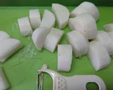 *大根といかの煮物*作り方1写真