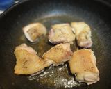チキンのパリパリ焼きオニソテソースがけ作り方3写真