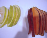 簡単♫りんごとさつまいものホイル焼き作り方1写真