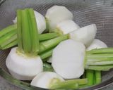 蕪と手羽先のとろとろ煮スープ　圧力鍋使用作り方3写真