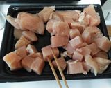 向井くう風　チキンチーズステーキ作り方2写真