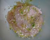 *ねぎ塩チキン柚胡椒添え*作り方2写真