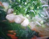 ＊夕飯＊鍋＊根菜たっぷりうちの餃子鍋作り方2写真
