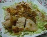 *ねぎ塩チキン柚胡椒添え*作り方5写真
