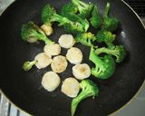 半生♥♡ホタテのバター醤油炒め作り方4写真