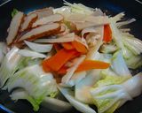 カリカリポテトの八宝菜掛け作り方10写真