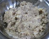 さば缶利用のオニオンリングハンバーグ作り方3写真