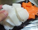 お鍋に♪大根とにんじんのしゃぶしゃぶ風！作り方1写真