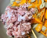 作り置き ガッツリ系 根菜いっぱい豚こま炒め煮作り方9写真