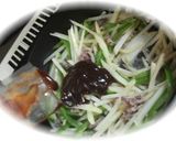 青椒土豆肉絲作り方6写真