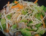野菜たっぷり！具だくさん焼きうどん作り方3写真