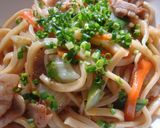 野菜たっぷり！具だくさん焼きうどん作り方6写真