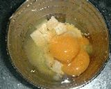 チーズオムレツのクレープ包み　ラズベリーソース作り方1写真