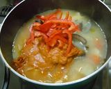 レッドカレー　干海参入り　医食同源作り方3写真