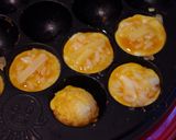 たこ焼き器コロコロオムライス（オムレツ）作り方2写真