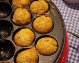 たこ焼き器コロコロオムライス（オムレツ）作り方3写真