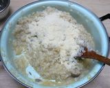 【農家のレシピ】きのこのチーズリゾット作り方8写真