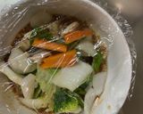 肉無豆腐簡単レモンお好み焼き味野菜炒め作り方14写真