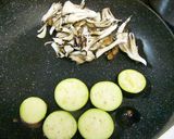 茄子と舞茸のバルサミコソースのパスタ☆作り方2写真