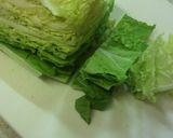 白菜と鶏肉の簡単炒め♪作り方1写真