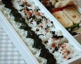 お弁当を海苔で簡単♫柄弁～がらべん～作り方14写真