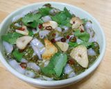 釣り人が作るタイ風ヒイカめかぶ丼作り方8写真