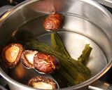 豚肉の揚げ団子と油揚げの鍋♪作り方2写真