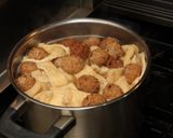 豚肉の揚げ団子と油揚げの鍋♪作り方18写真