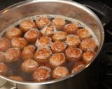 豚肉の揚げ団子と油揚げの鍋♪作り方16写真