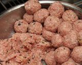 豚肉の揚げ団子と油揚げの鍋♪作り方11写真