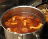 豚肉の揚げ団子と油揚げの鍋♪作り方24写真