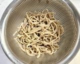 生ハムレモンクリームパスタ風お蕎麦〜♡！作り方1写真