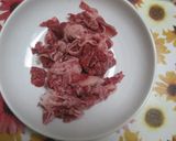 すき焼き風煮物作り方1写真