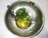 トマト鶏肉サラダ♪簡単大葉ドレッシング作り方5写真