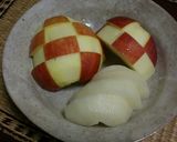 林檎のお洒落♪作り方4写真