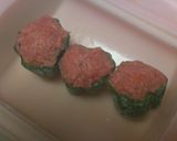 ルクエ de ピーマンの肉詰め 作り方2写真