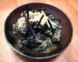 ツナ缶汁の節約炊き込みごはん作り方2写真
