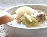蕪と手羽先のとろとろ煮スープ　圧力鍋使用作り方11写真