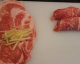しゃぶしゃぶ用豚肉の生姜巻き♡生姜焼き作り方3写真