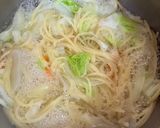 ラーメンのようなスープパスタ作り方2写真