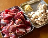砂肝（砂ずり）こってり炒め～粉チ七味がけ作り方2写真