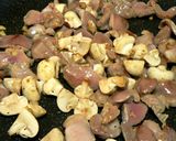 砂肝（砂ずり）こってり炒め～粉チ七味がけ作り方4写真